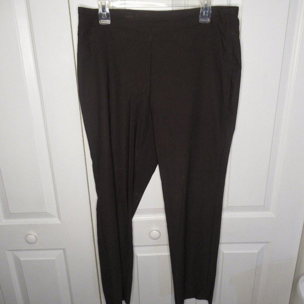 Charter Club Pant Shop Classic Fit Dark Brown Pant